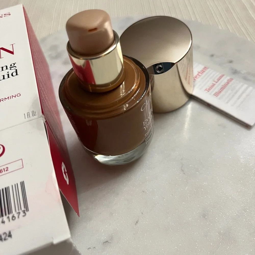 CLARINS 118.5N Foundation Everlasting Youth Fluid Liquid‎ Makeup Beauty 30ml 1oz